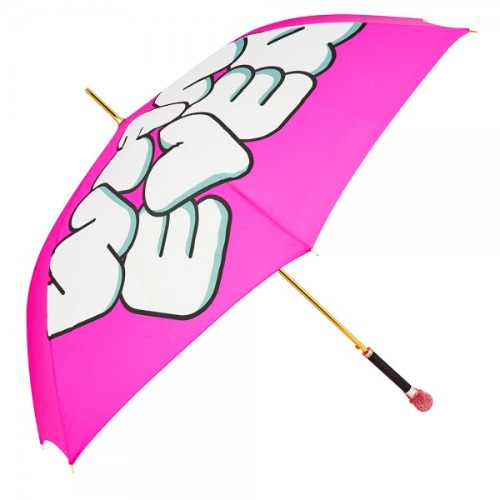 [멀리건골프] 스컬 골프 우산 Whatever -핑크